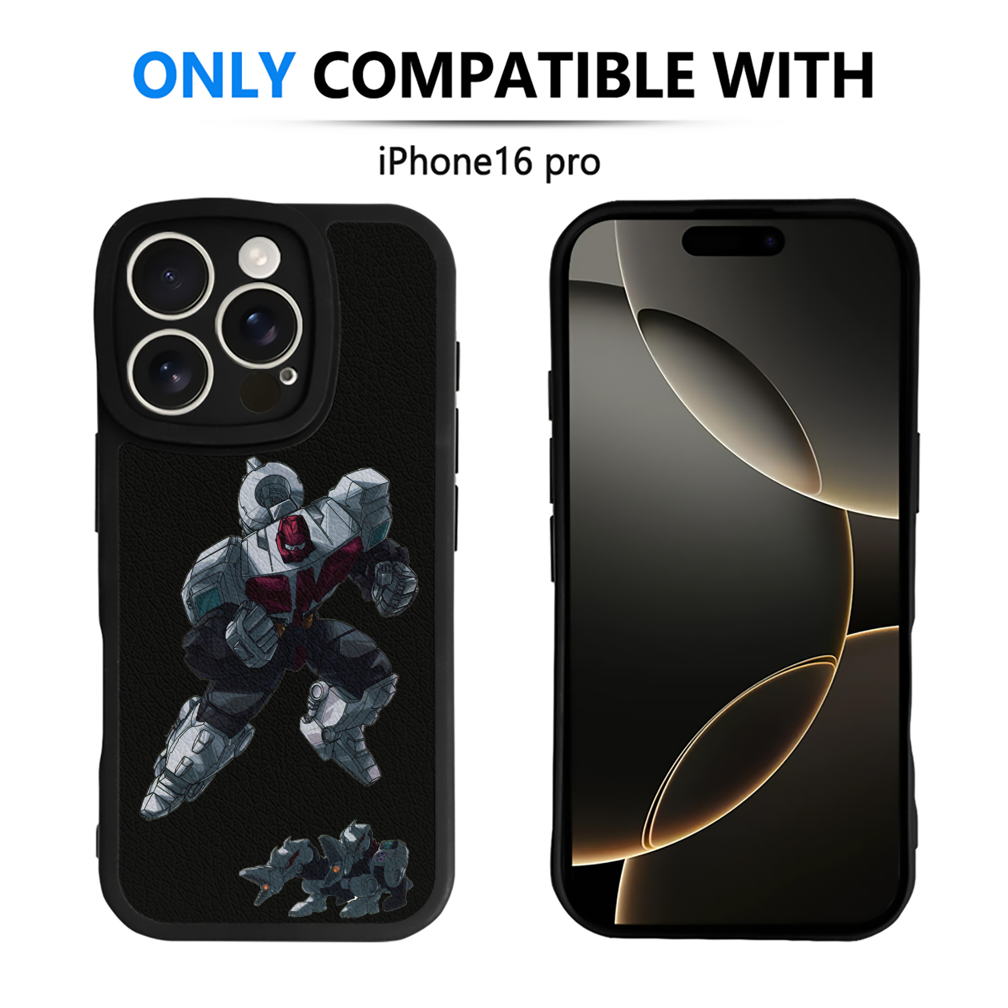（画像用）  【iPhone 16シリーズ対応】シリコンスマホケース（レザー調） 材質：シリコン